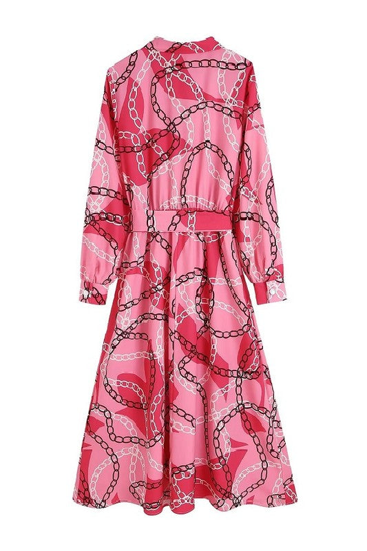 Pink Chain Midi Sundayup 