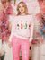 Pink Champagne Bottle Sweatshirt why dress 