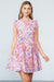 Pink Swirl Ruffle Dress thml 