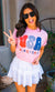 Pink USA Graphic Tee Tees2urdoor 