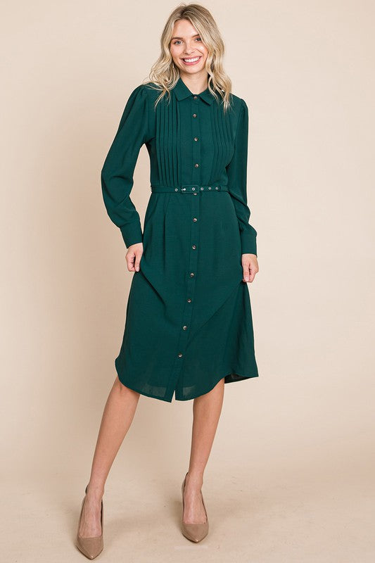 Pintucked Shirt Dress RolyPoly 