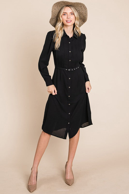 Pintucked Shirt Dress RolyPoly 