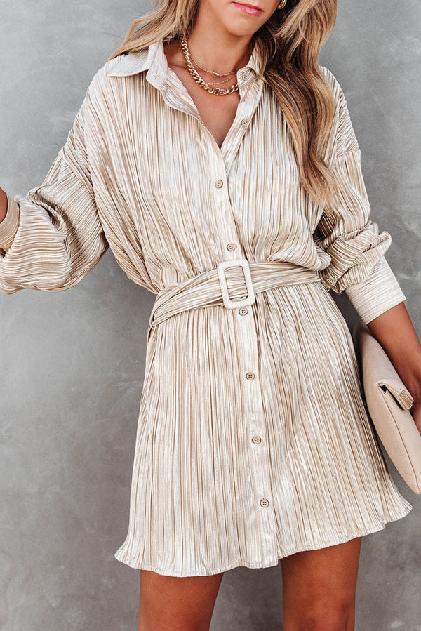 Coil Pleat Dress main image 0