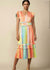 Pleated Rainbow Maxi SNAP-Something New And Pretty 