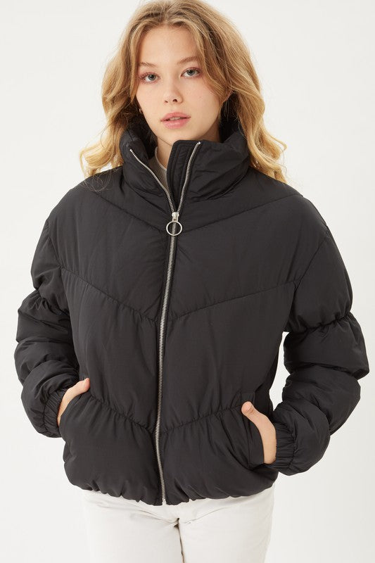 Puffer Jacket love tree 