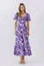 Purple Floral Cutout Maxi 2.7 August 