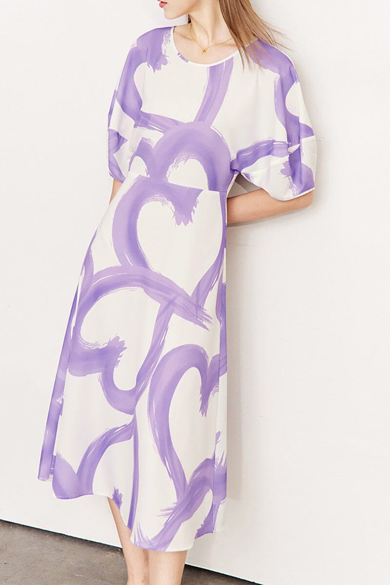 Purple Swirl Midi cezele 