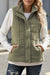 Quilted Mock Neck Vest Kentce 