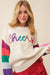 Rainbow Cheers Tinsel Sweater Main Strip 