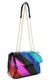 Rainbow Metallic Shoulder Bag Surf City Imports 