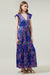 Rayanne Indigo Evianna Button Down Maxi Dress Sugarlips 