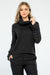 Rib Knit Turtleneck Top thml 