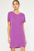 Ribbed Round Neck Knit Dress entro 