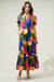 Rio Abstract Palmer Poplin Tiered Maxi Dress Sugarlips 