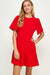 Ruffle Hem Dress 2 hearts 