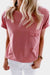 Ruffle Pocket Tee Shewin 