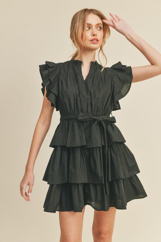 Ruffle Tiered Dress &merci 