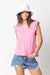 Ruffle V Neck Tee Very J 