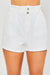 Ruffle Waist Double Button Shorts love tree 