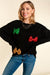 Sequin Bow Sweater haptics 