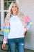 Sequin Sleeve Sweatshirt Youmi 