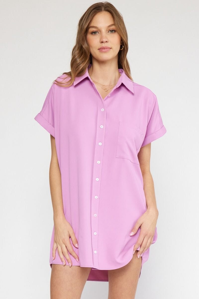 Shirt Dress with Pocket entro 