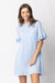 Short Sleeve French Terry Pocket Tee Shirt Dress Very J 