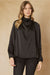 Silky Cowl Neck LS Blouse entro 