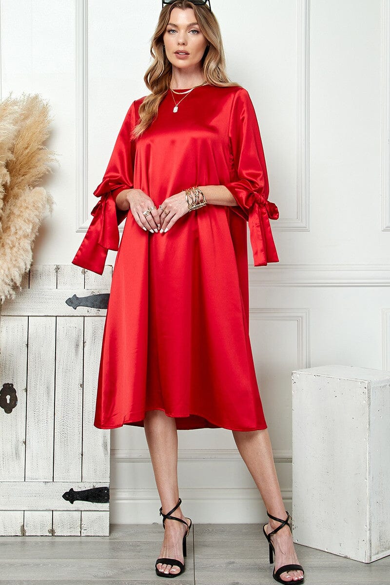 Silky LS Midi w/ Ties cezele 