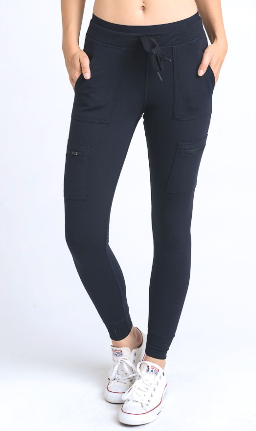 Skinny Cargo Hybrid Leggings Mono B 