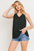 Slub Knit Pocket Tank cherish SNAP-Something New And Pretty 