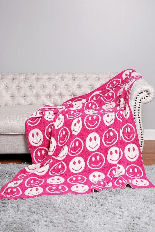 Smiley Face Cozy Dream Blanket Wona Trading 