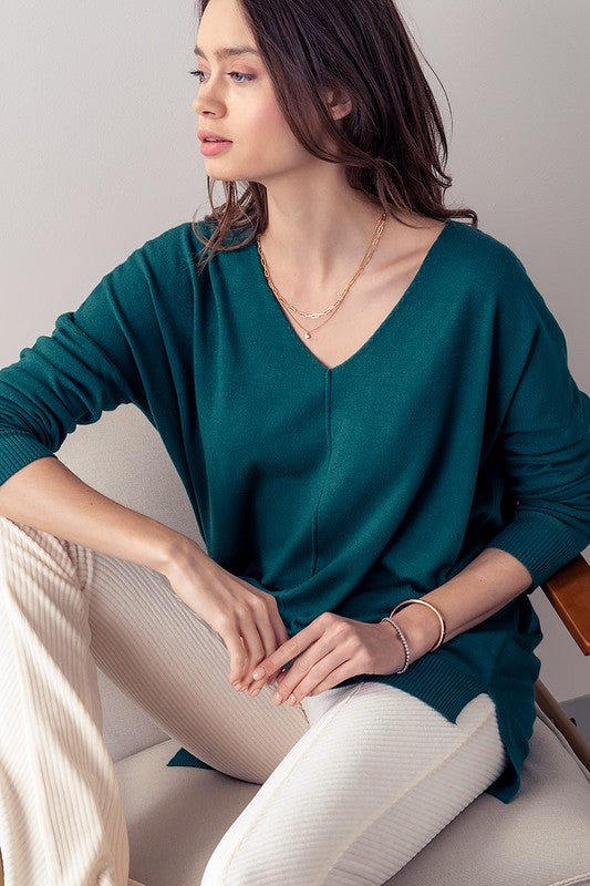SOFT HIGH-LOW TUNIC SWEATER Trend Notes 