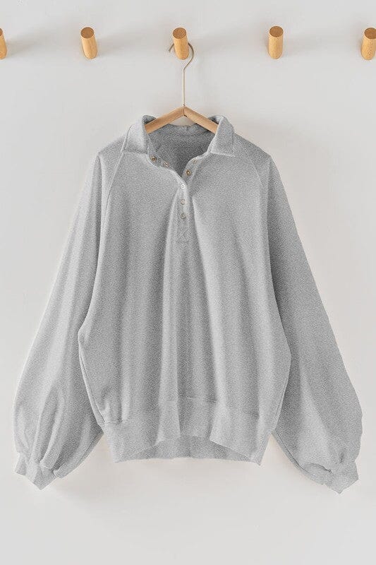 Soft Quarter Snap Sweatshirt Trend Notes 