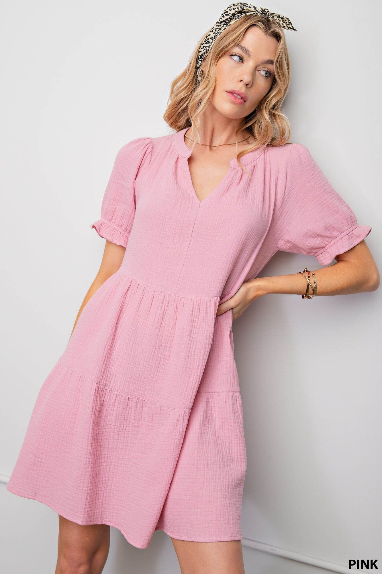 Spring 22 Gauze Dress kori america 