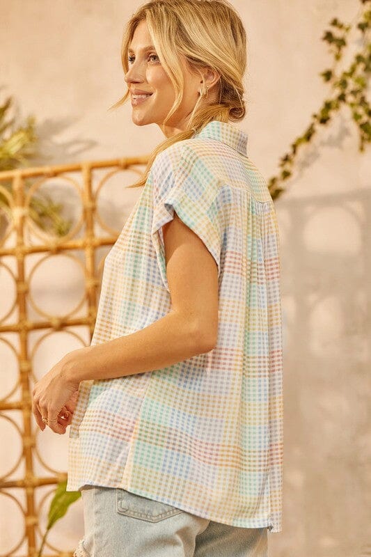 Spring Gingham Popover andree by unit 