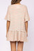 Stripe Trumpet Sleeve Dress rousseau 