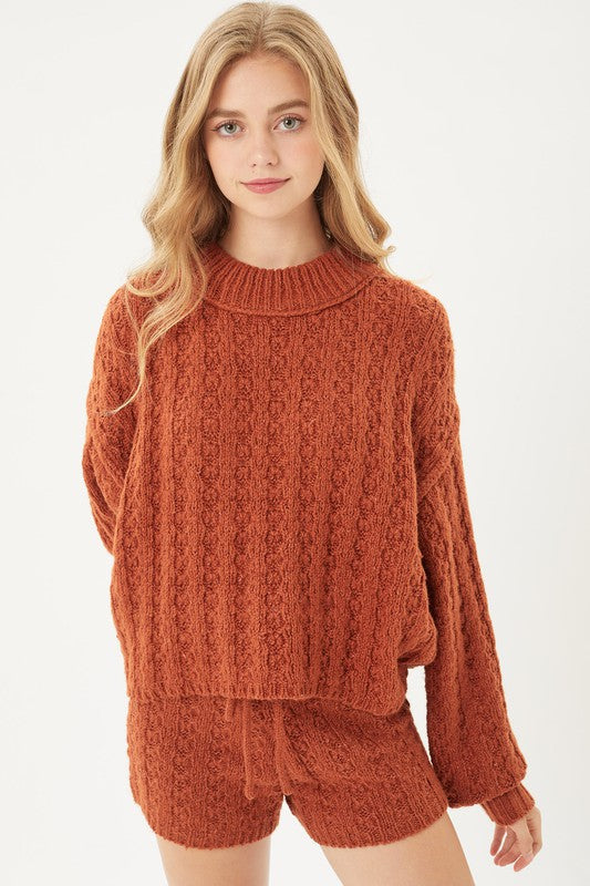 Sweater Loungewear Set love tree 