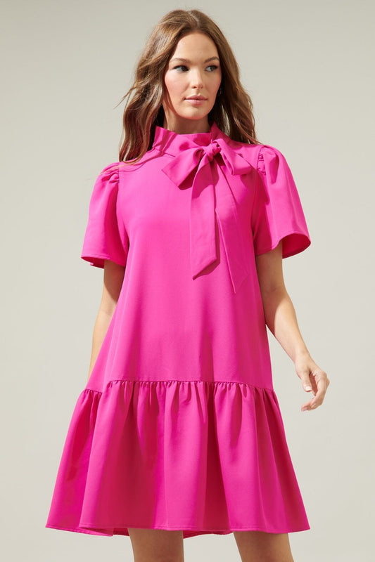 Tania Bow Front Dress Sugarlips 