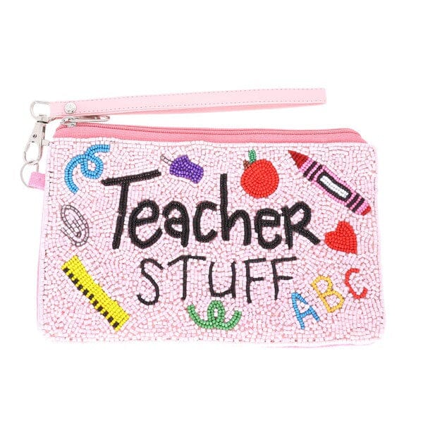 Teacher Stuff Beaded Wristlet something special LA 