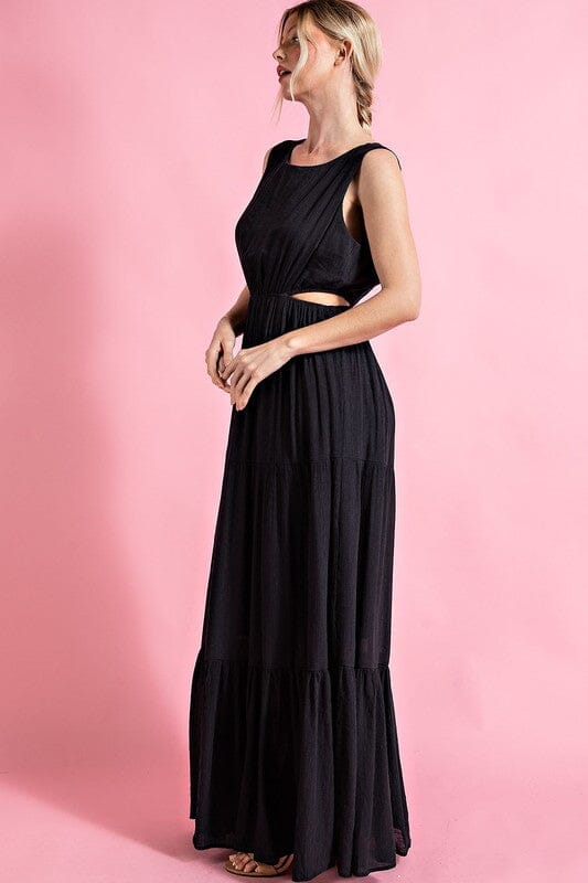Tiered Sleeveless Maxi Eesome 
