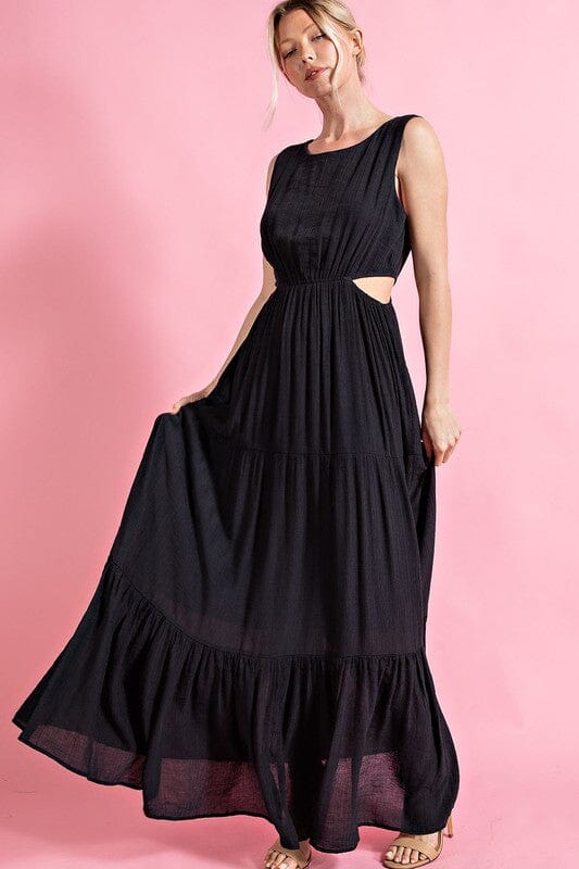 Tiered Sleeveless Maxi Eesome 