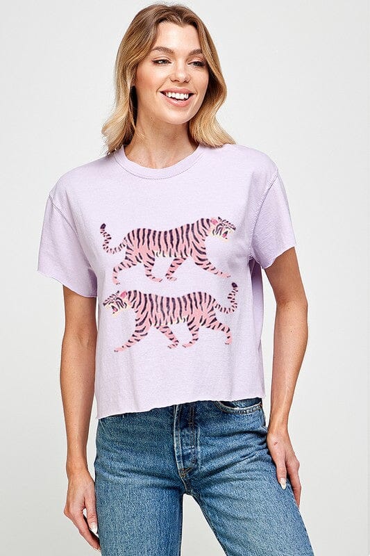 Tigers Vintage Tee illustrated society 