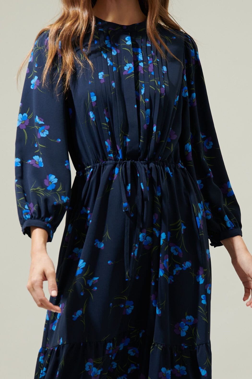Torun Floral Midi Dress Sugarlips 