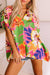 Tropical Floral Boxy Top pretty bash 