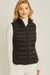 Ultra Lightweight Padded Puffer Vest SNAP-Something New And Pretty 