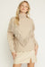 V Fringe Turtleneck Sweater entro 