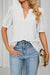 V Neck Puff Sleeve Hollow Out shoppingwill 