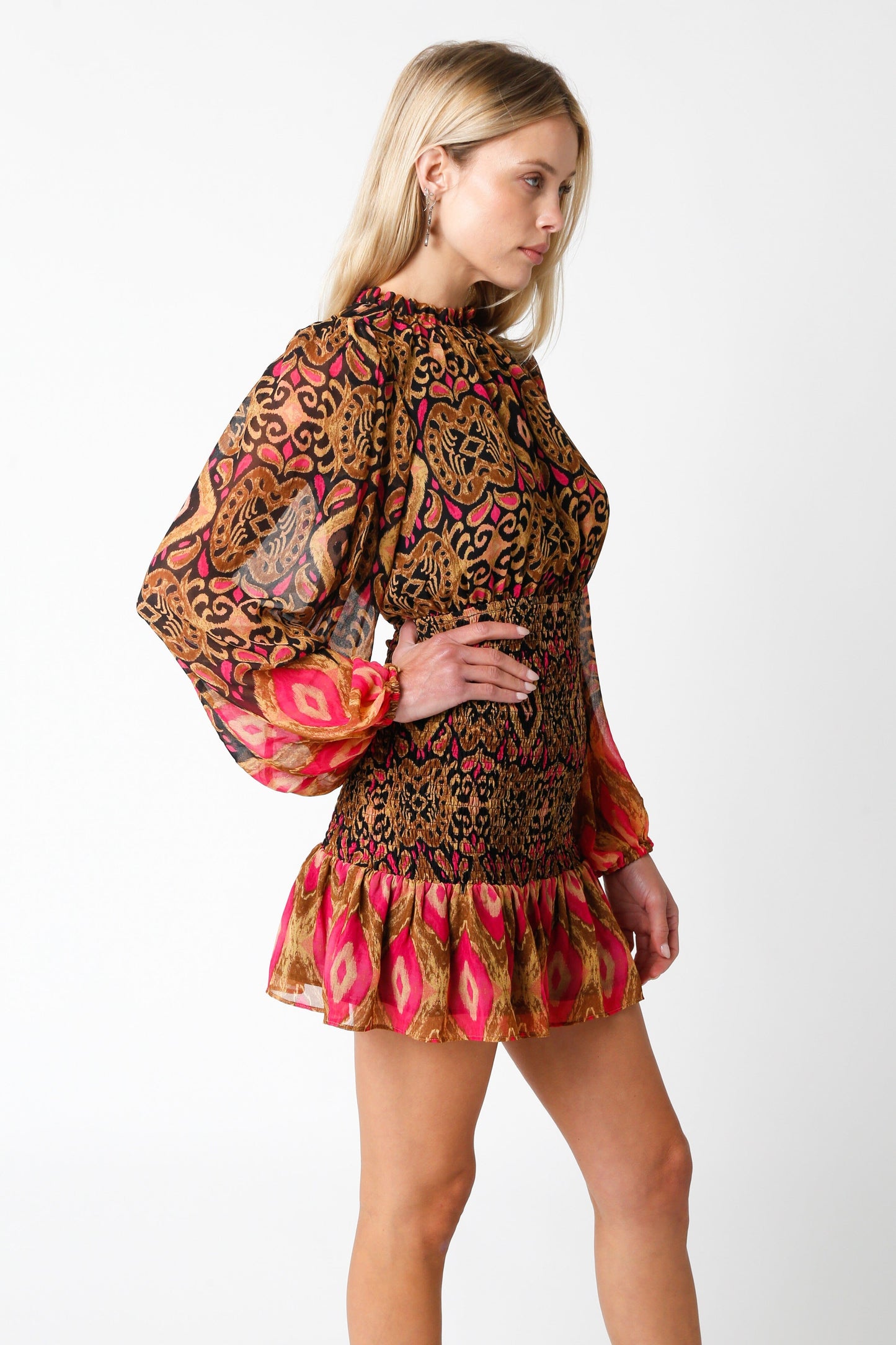 Vivian Dress Olivaceous 