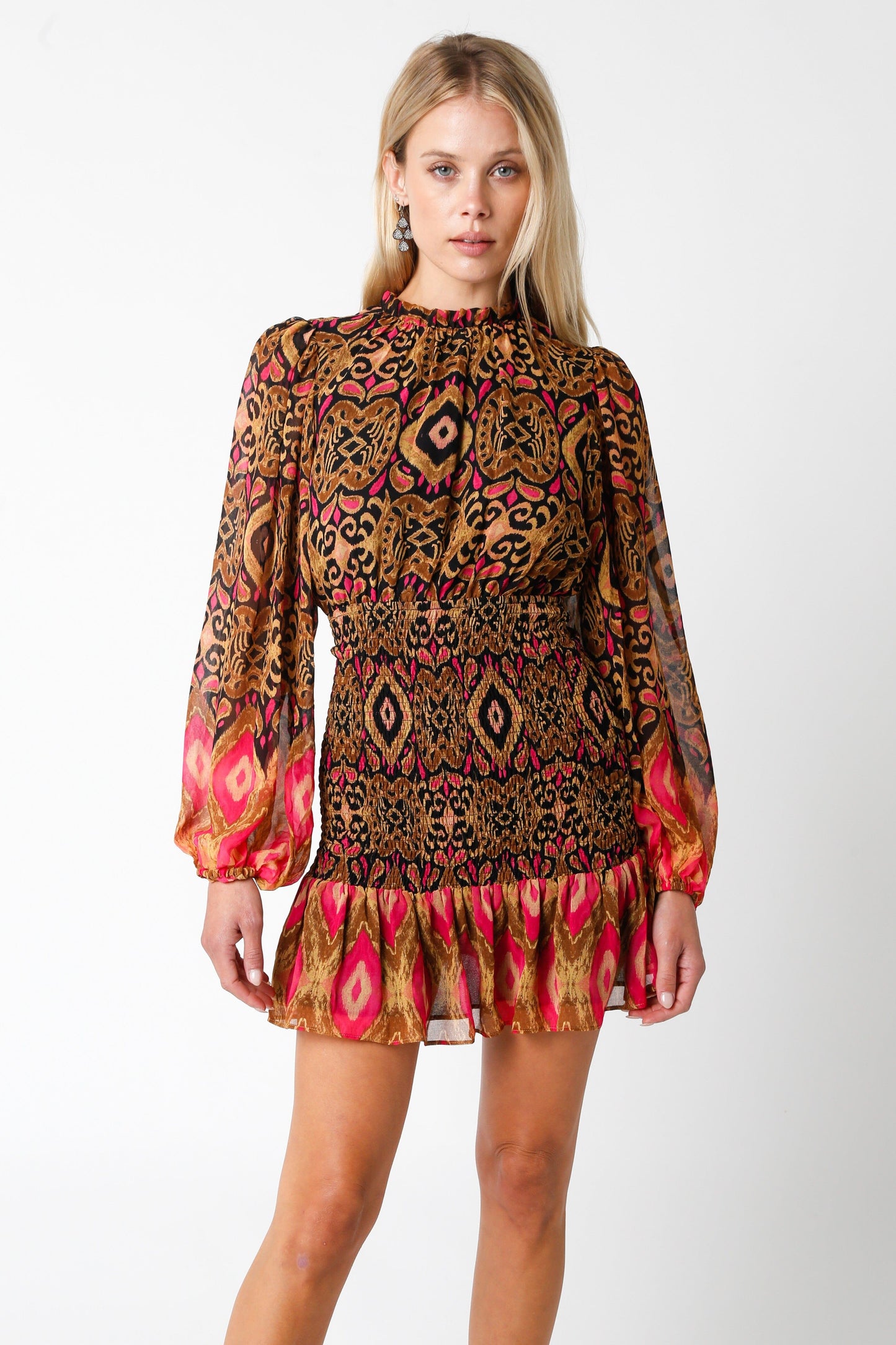 Vivian Dress Olivaceous 